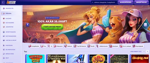 SpinBara sportfogadási bónusz – 100% akár 35.000 Ft az első befizetésre