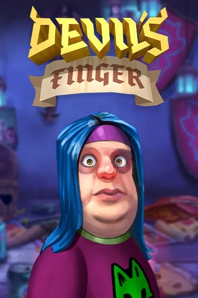 Devil's Finger nyerőgép ördögi szimbólumokkal