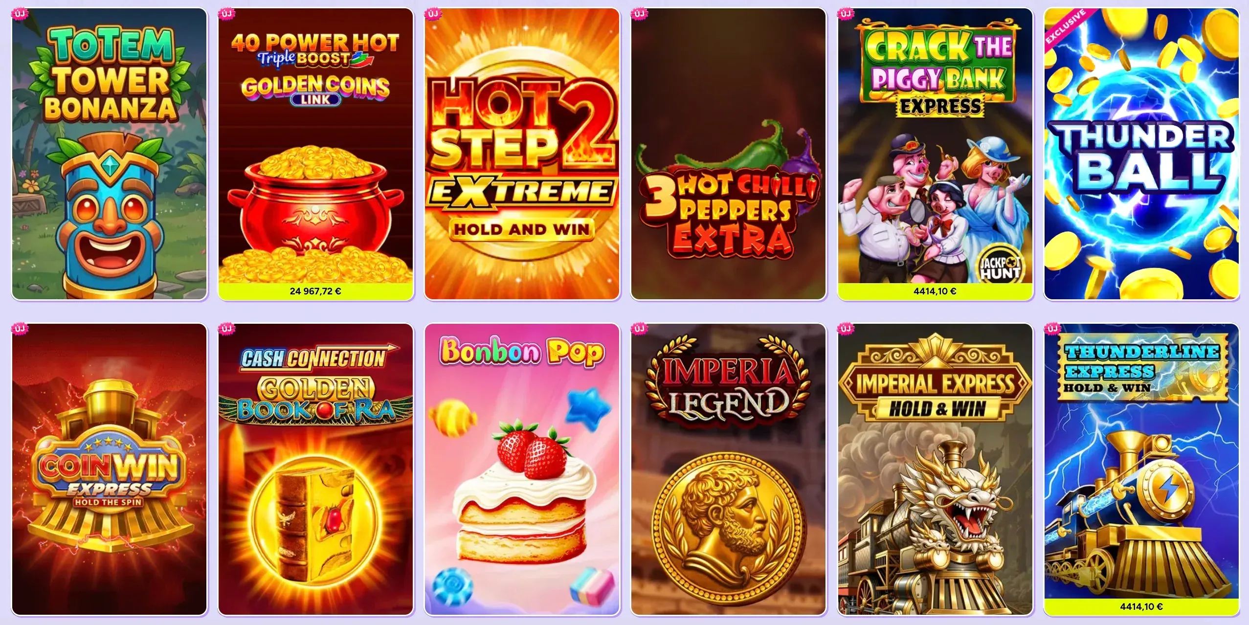 Nyerőgépek gyűjtése a Spinbara casino